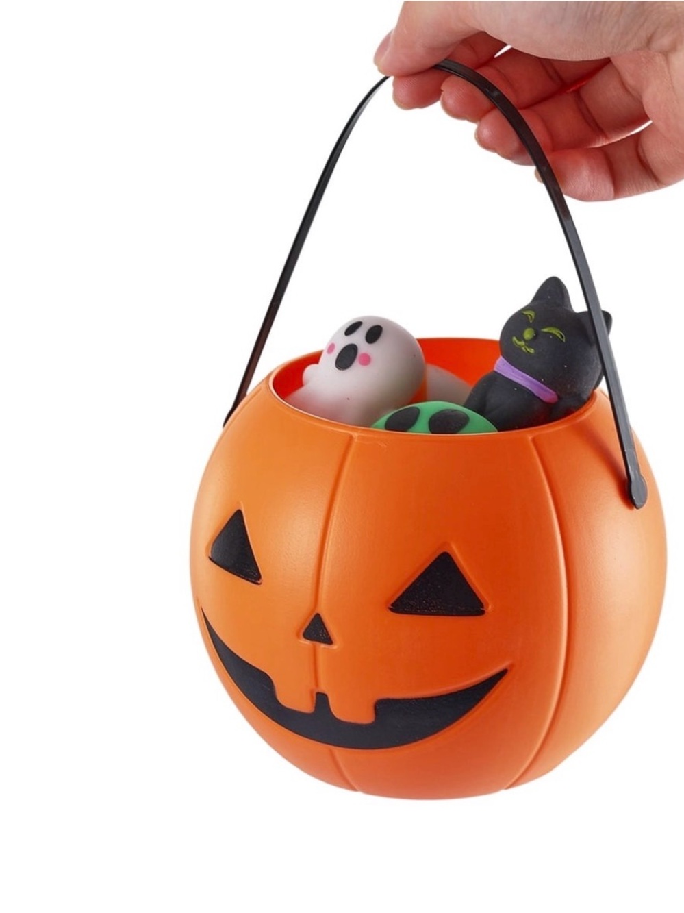 Halloween Pumpkin Pail Toy Set - Orange